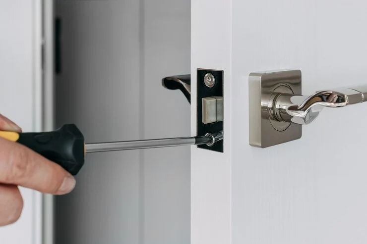 låsesmed reparere eller installere ny dørlås rom 